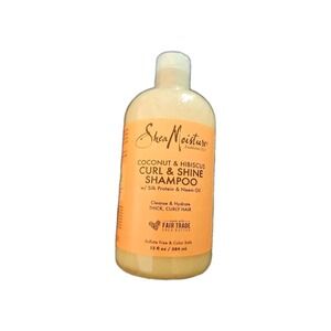 Shea Moisture Curl & Shine Shampoo Coconut & Hibiscus  13 fl oz / 384 mL